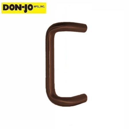 DON-JO Offset Door Round Pull 10" CTC Oil Rubbed Bronze DNJ-1157-313